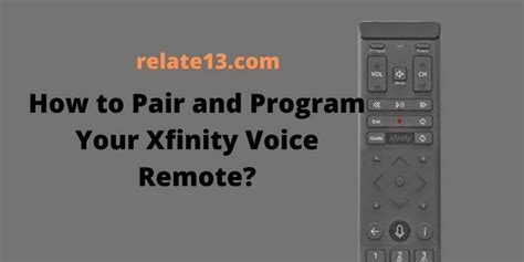 how to pair xfinity remote to box